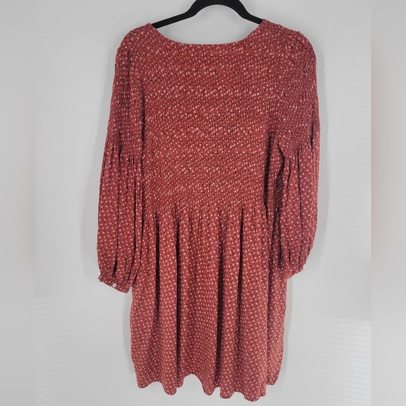 Madewell Challis Button Front Mini Dress Size M Daisy Floral New - Picture 6 of 7